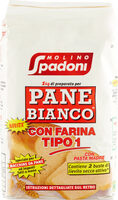 Preparato per pane bianco con farina tipo 1