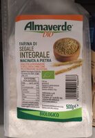 Farina di segale integrale macinata a pietra