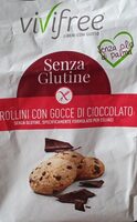 Frollini con gocce di cioccolato