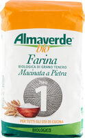 Farina biologica di grano tenero macinata a pietra tipo
