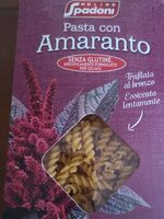 Pasta con amaranto