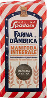 Farina d'america manitoba integrale macinata a pietra