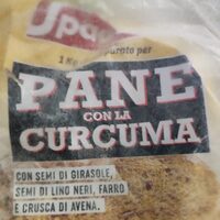 Pane con la curcuma