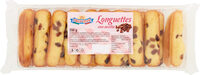 Longuettes con uvetta