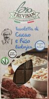 Tavoletta di cacao e riso biologica