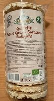 Gallette riso e grano saraceno biologiche