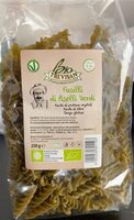 Fusilli di piselli verdi
