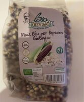 Mais blu per popcorn biologico