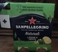 San pellegrino limone menta