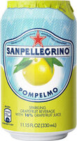 Refresco de pomelo con gas