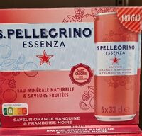 Sans pellegrino orange sanguine framboise noire
