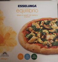 Pizza ai cereali con verdure