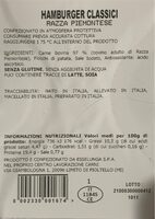 Hamburger classici