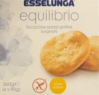 Focaccine senza glutine