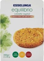 Cotolette vegetali tofu semi di lino