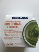 Vellutata di verdure con spinaci e bietoline