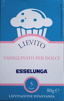 Lievito vaniglinato per dolci