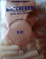 Maccheroni filiera 100% italiana