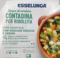 Zuppa di verdure contadina per ribollita