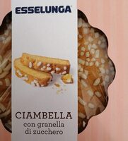 CIAMBELLA con granella di zucchero