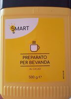 Preparato per bevanda al cacao