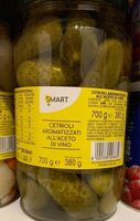Cetrioli aromatizzati all’aceto di vino