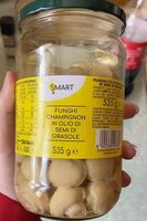 Funghi champignon in olio di semi di girasole