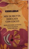 Misto di Frutta Essiccata con Cocco