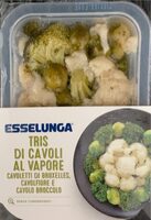 Tris di cavoli al vapore