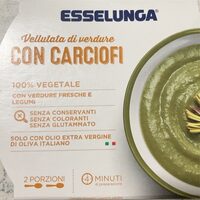 Vellutata di verdure con carciofi