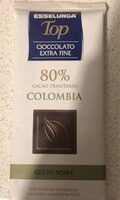 Cioccolato extra fine - 80% cacao Trinitario Colombia