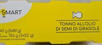 Tonno all'olio di semi di girasole
