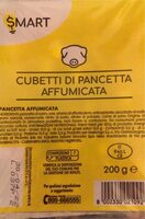 Cubetti di pancetta affumicata