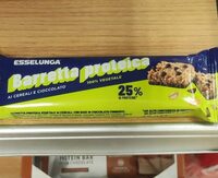 Barretta proteica ai cereali e cioccolato
