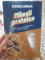 Müesli proteico Cioccolato fondente e mandorle