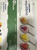 Esselunga yogurt magro equilibrio - 125g x 8 - fragola/ananas/frutti di bosco/pesca