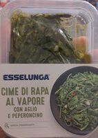 Cime di rapa al vapore con peperoncino e aglio