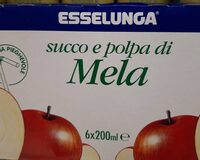 Succo e polpa di mela