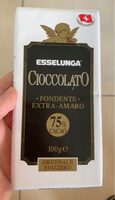 Cioccolato fondente extra-amaro 75%