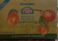Succo e polpa di albicocca