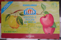 Succo e polpa di mela