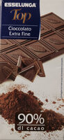 Cioccolato extra fine 90% di cacao