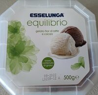 Gelato fiordilatte e cacao