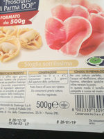 Tortellini al prosciutto