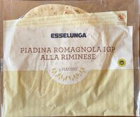 Piadina romagnola igp alla riminese