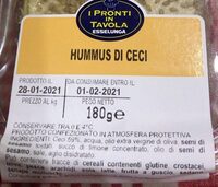 Hummus di ceci