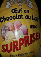Oeuf en chocolat au lait