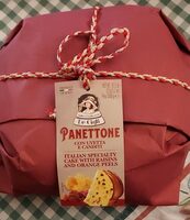 Panettone con uvetta e canditi