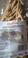 Mini gressins aux sésames
