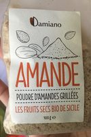 Poudre d'amandes grillees